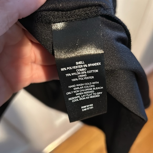 Black midi dress - Picture 7 of 9